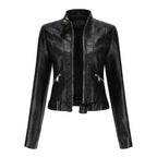 Veste courte femme à poches, six coloris, du S au 3XL, noir