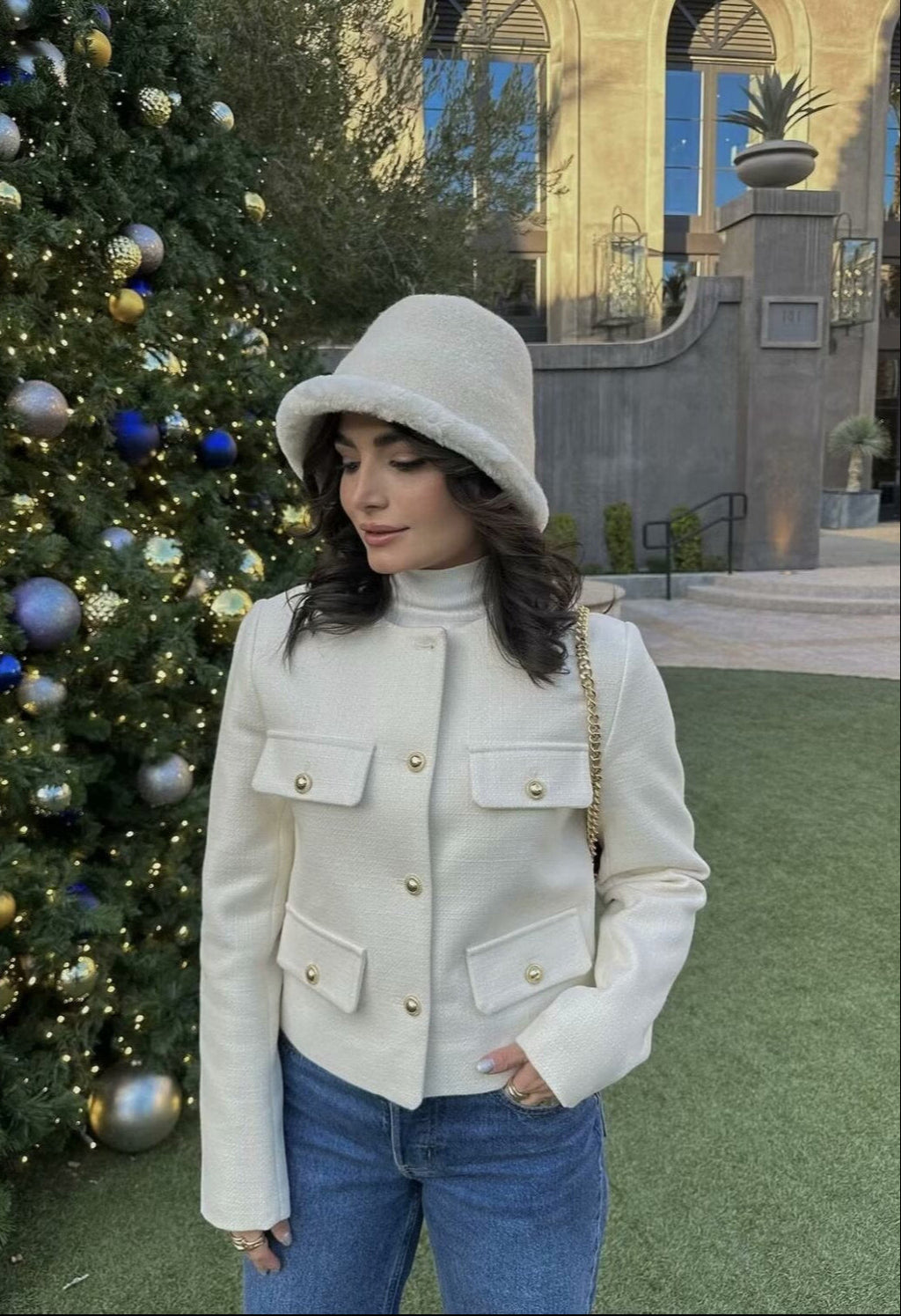Veste courte femme d'esprit vintage, quatre coloris, du XS au L