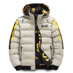 Veste d'hiver homme chaude à poches, du M au 5XL
