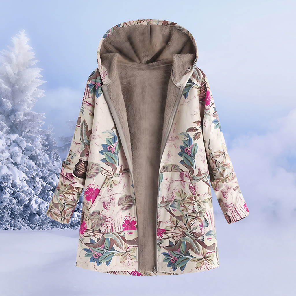 Veste d'hiver femme à capuche, neuf coloris, du XS au 3XL, rose