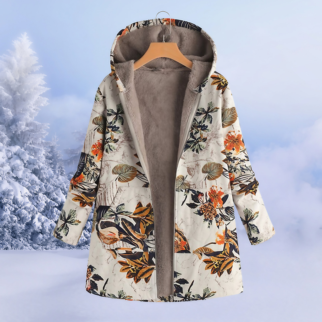 Veste d'hiver femme à capuche, neuf coloris, du XS au 3XL, beige