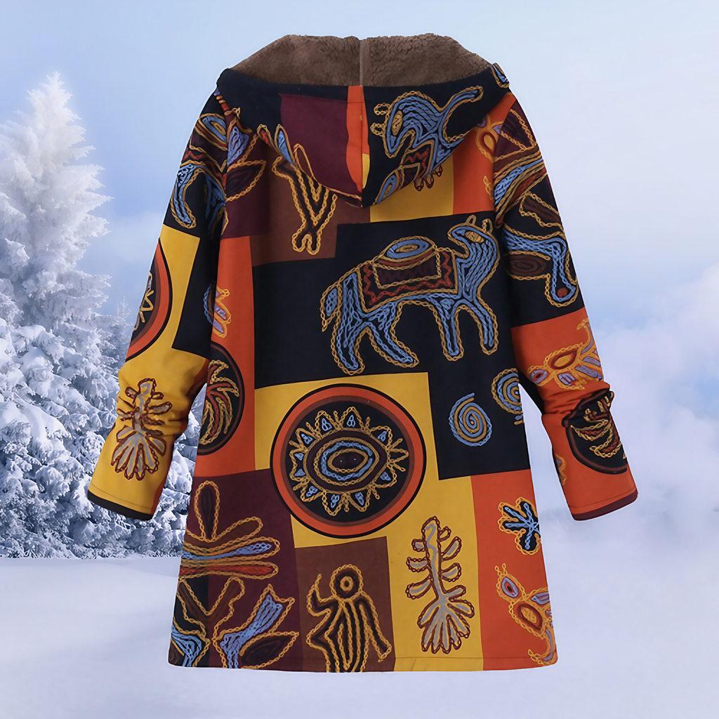Veste d'hiver femme à capuche, neuf coloris, du XS au 3XL, orange