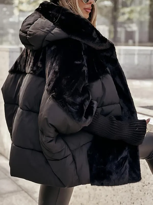 Veste d'hiver femme chaude à motif multicolore, du XS au 3XL