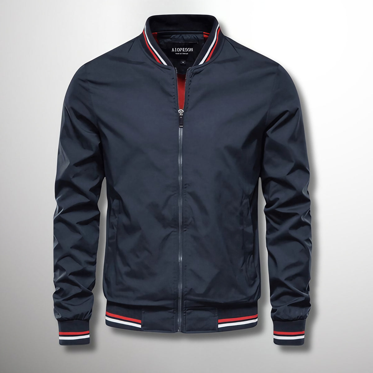 Veste de mi-saison homme, six coloris, du M au 5XL, bleu foncé