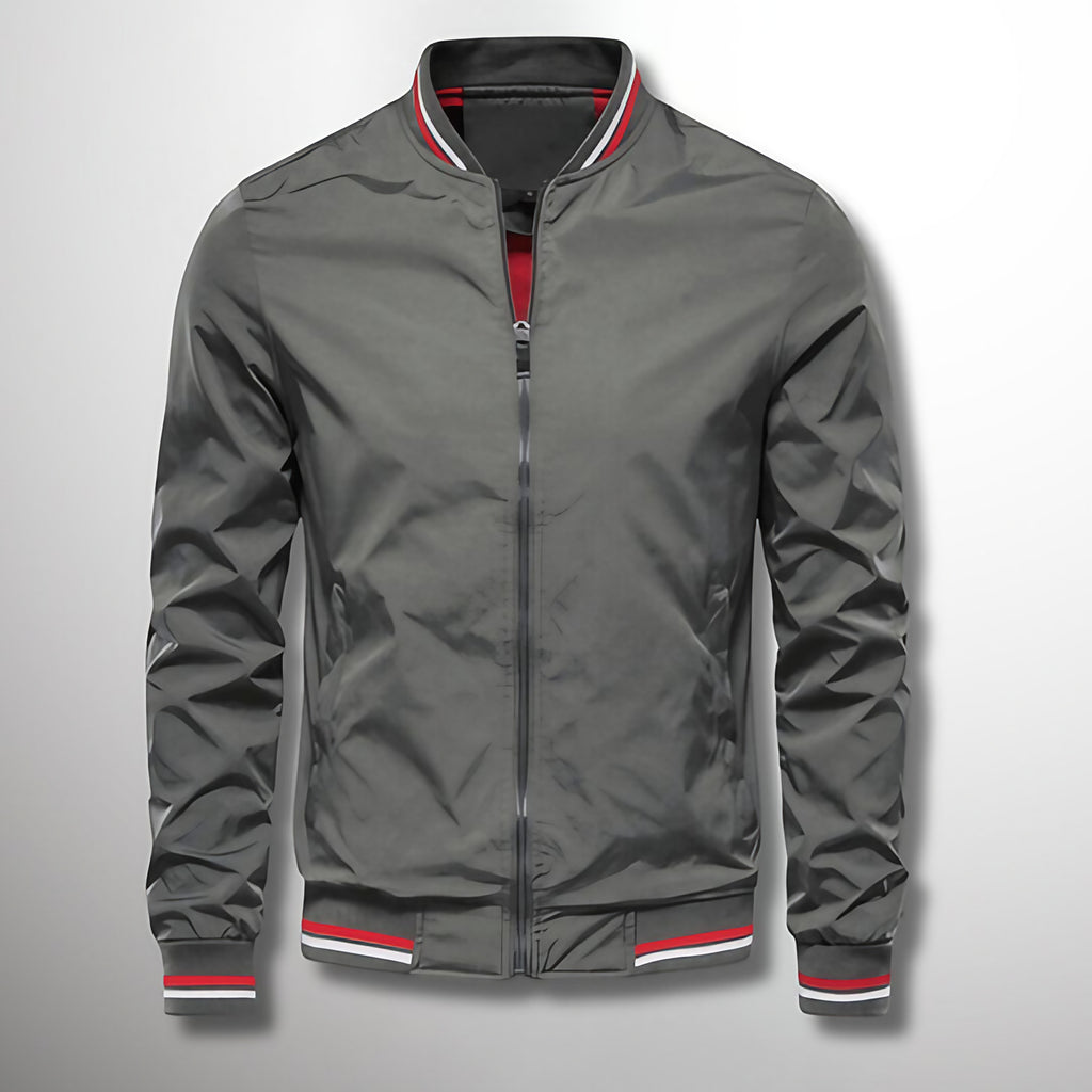 Veste de mi-saison homme, six coloris, du M au 5XL, gris