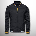 Veste de mi-saison homme, six coloris, du M au 5XL, noir