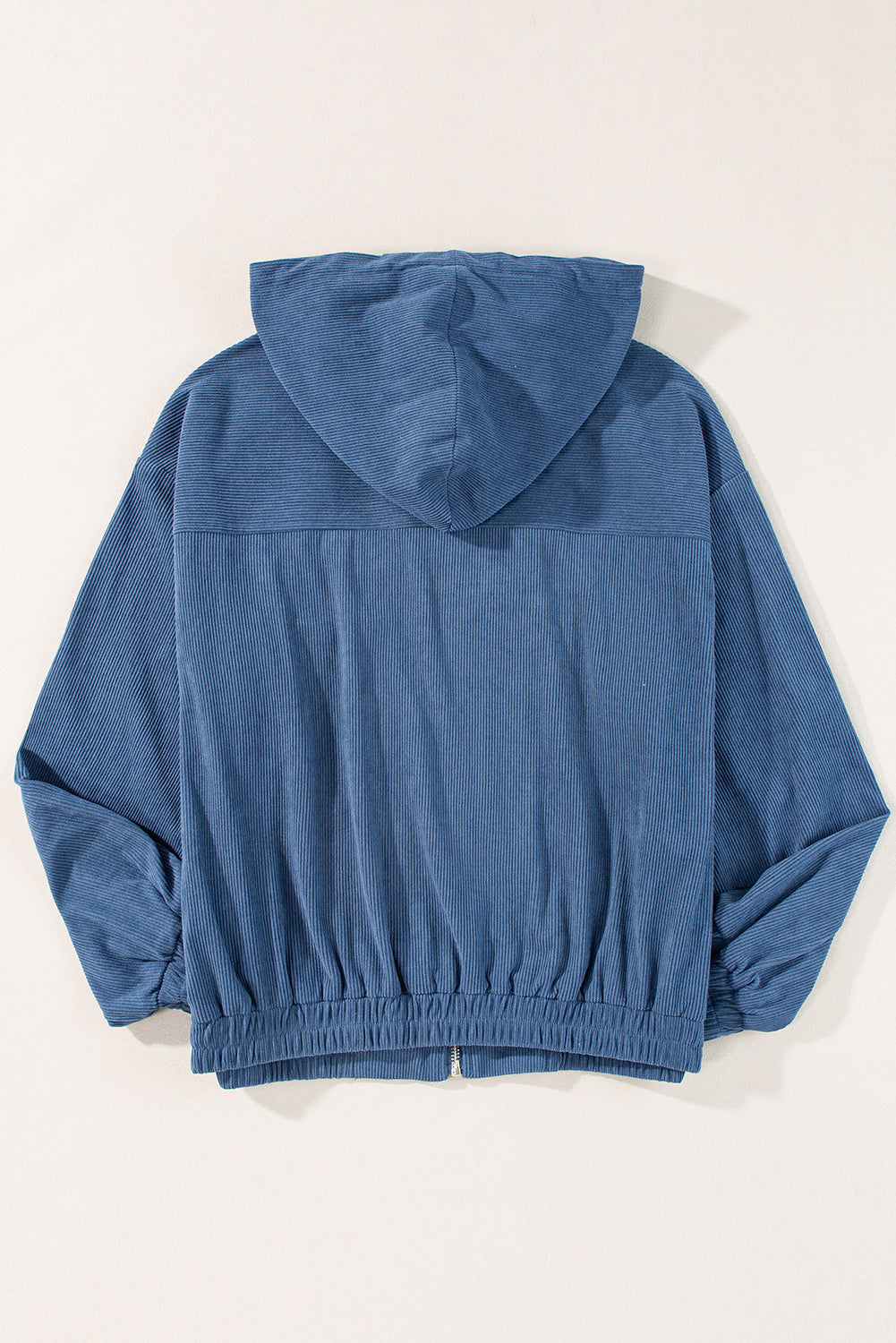 Veste en velours côtelé femme à capuche, du XS au 3XL