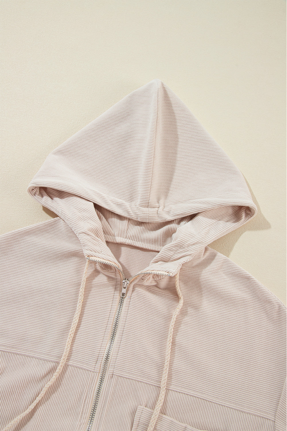 Veste en velours côtelé femme à capuche, du XS au 3XL
