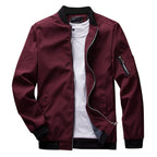 Veste légère homme pour l'été, coupe ajustée, cinq coloris, rouge