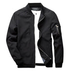 Veste légère homme pour l'été, coupe courte, cinq coloris, noir