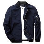 Veste légère homme pour l'été, coupe courte, cinq coloris, bleu foncé