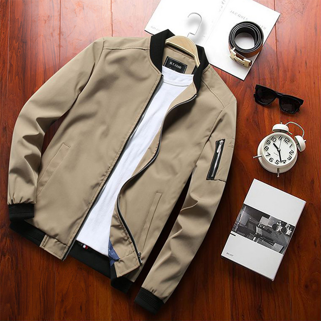Veste légère homme pour l'été, coupe courte, cinq coloris