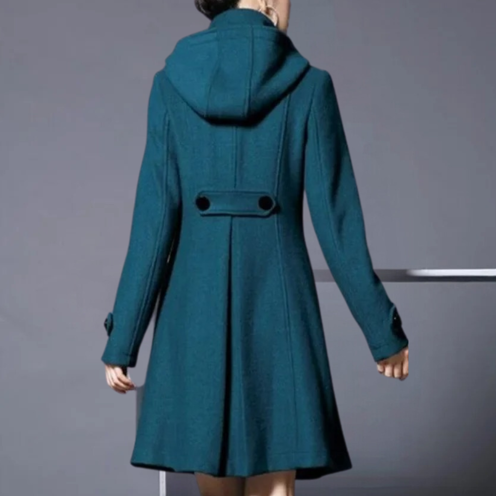 Veste d'hiver femme à poches latérales, trois coloris