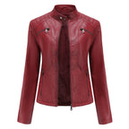 Veste courte femme coupe moderne, six coloris, du S au 3XL