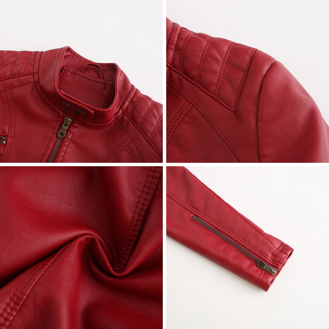 Veste courte femme coupe moderne, six coloris, du S au 3XL