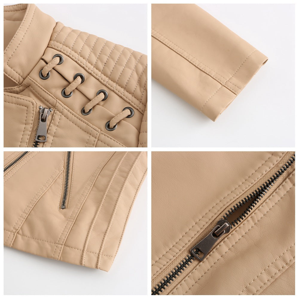 Veste femme rétro ajustée, zip caché, du S au 4XL