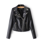 Veste noire femme coupe ajustée, esprit rock, du S au XL