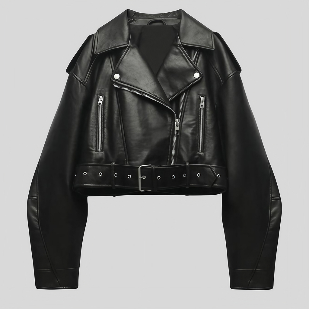 Veste noire femme pour la mi-saison, du XS au XL