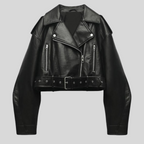 Veste noire femme pour la mi-saison, du XS au XL