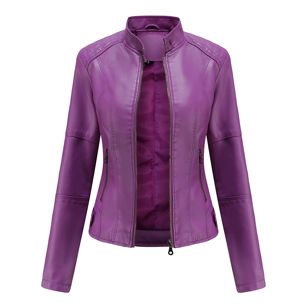 Veste femme courte, six coloris, du S au 3XL, noir