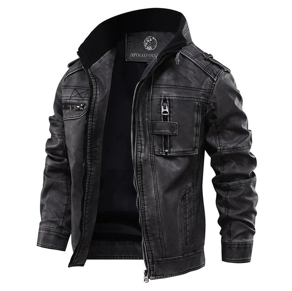 Veste homme noire à coupe ajustée, du XS au 4XL