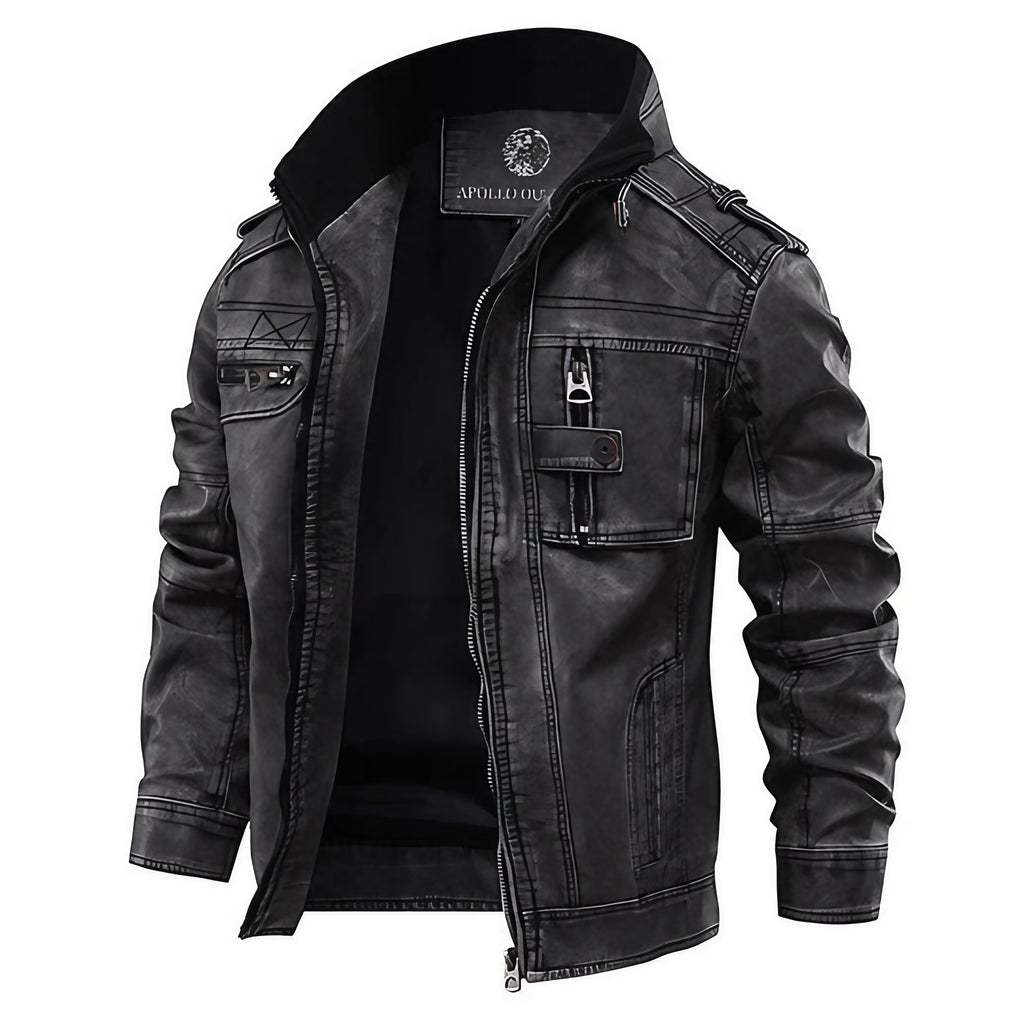 Veste homme noire à coupe ajustée, du XS au 4XL, noir
