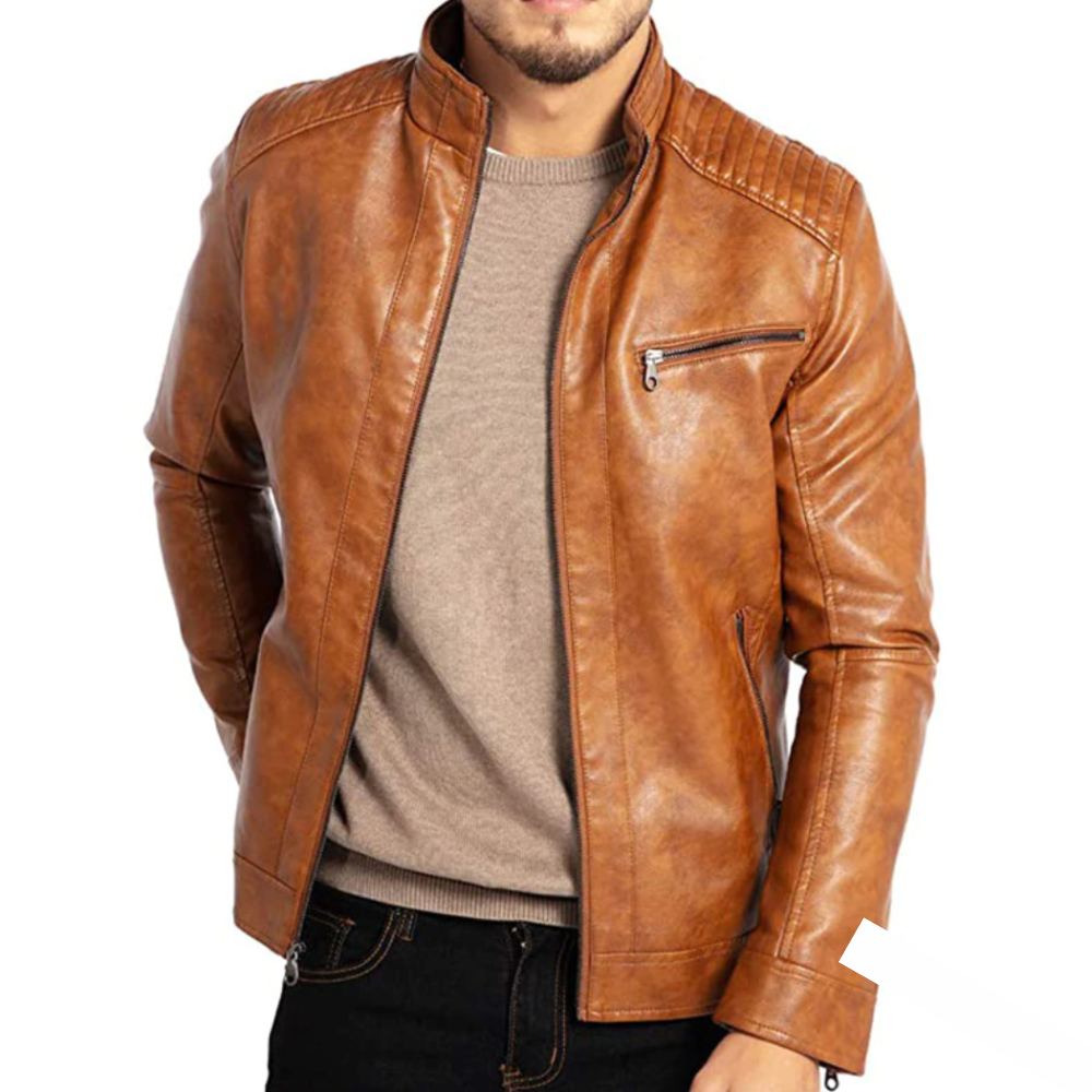 Veste coupe-vent homme, cinq coloris, du XS au 4XL, marron