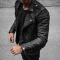 Veste homme coupe ajustée, quatre coloris, du XS au 2XL, noir