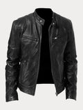 Veste homme casual chic coupe ajustée, dix coloris, noir