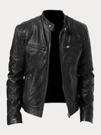 Veste homme casual chic coupe ajustée, dix coloris, noir
