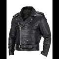 Veste homme ceinturée à col retourné, noire, du XS au 2XL, noir