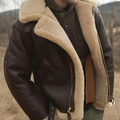 Veste coupe-vent chaude homme, épaisse, marron, du M au 5XL, marron