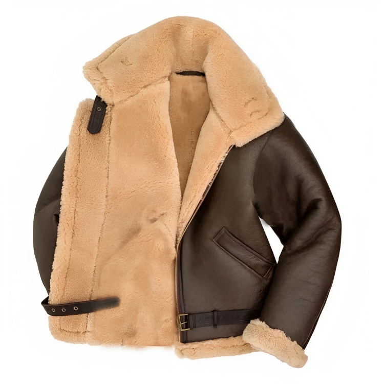 Veste coupe-vent chaude homme, épaisse, marron, du M au 5XL