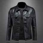 Veste homme coupe ajustée mi-saison, à poches, trois coloris