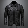 Veste homme noire coupe classique, du M au 5XL, noir