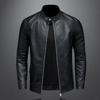 Veste homme noire à poches zippées, coupe sobre, du S au 3XL, noir
