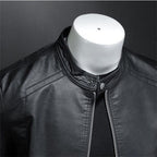 Veste homme noire à poches zippées, coupe sobre, du S au 3XL