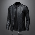 Veste homme noire à poches zippées, coupe sobre, du S au 3XL