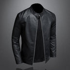 Veste homme noire à poches zippées, coupe sobre, du S au 3XL