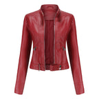 Veste femme chic, six coloris, du S au 3XL, rouge