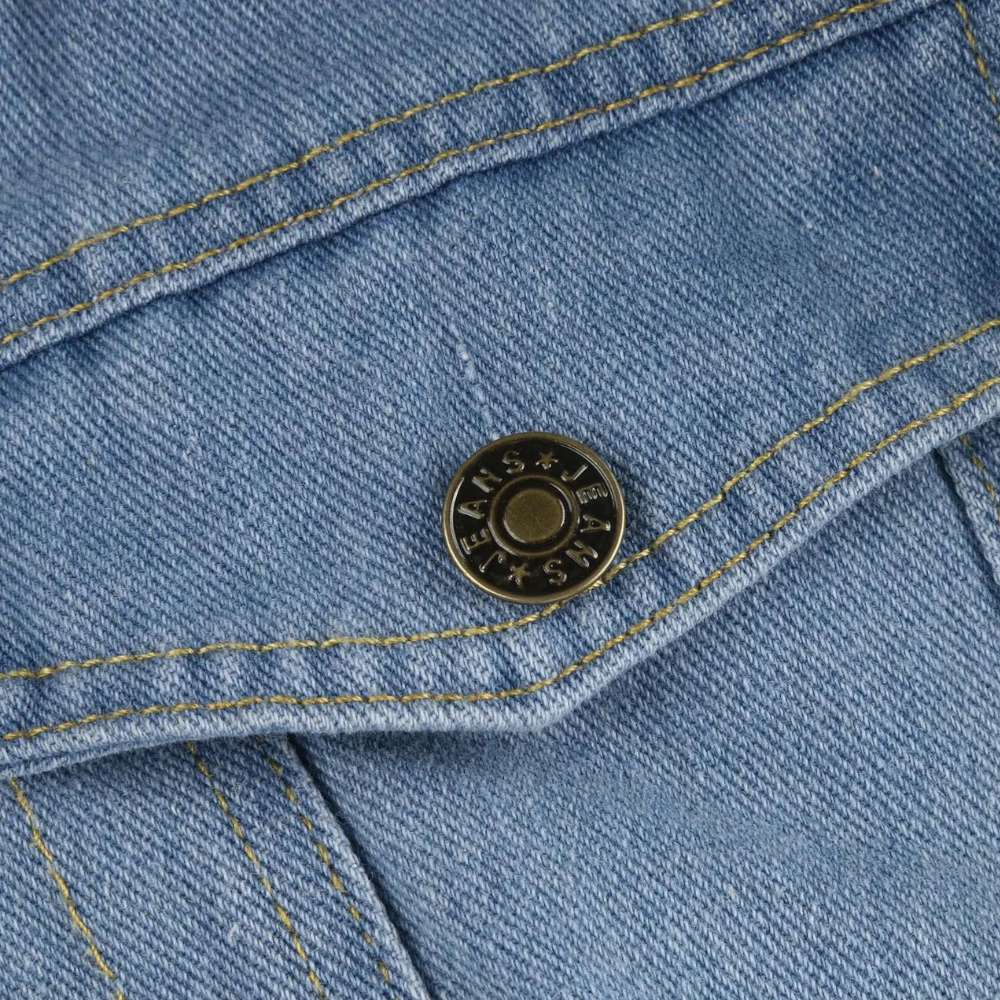 Veste en jean femme, coupe légèrement ample, quatre coloris