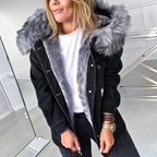 Veste en jean femme, coupe légèrement ample, quatre coloris