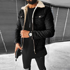 Veste en jean homme, noir, bleu ou bleu foncé, du S au 2XL