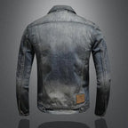 Veste en jean homme rétro à poches, du M au 5XL
