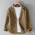 Veste décontractée homme légère, sept coloris, du XS au 2XL, marron