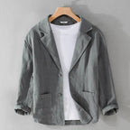 Veste décontractée homme légère, sept coloris, du XS au 2XL, gris