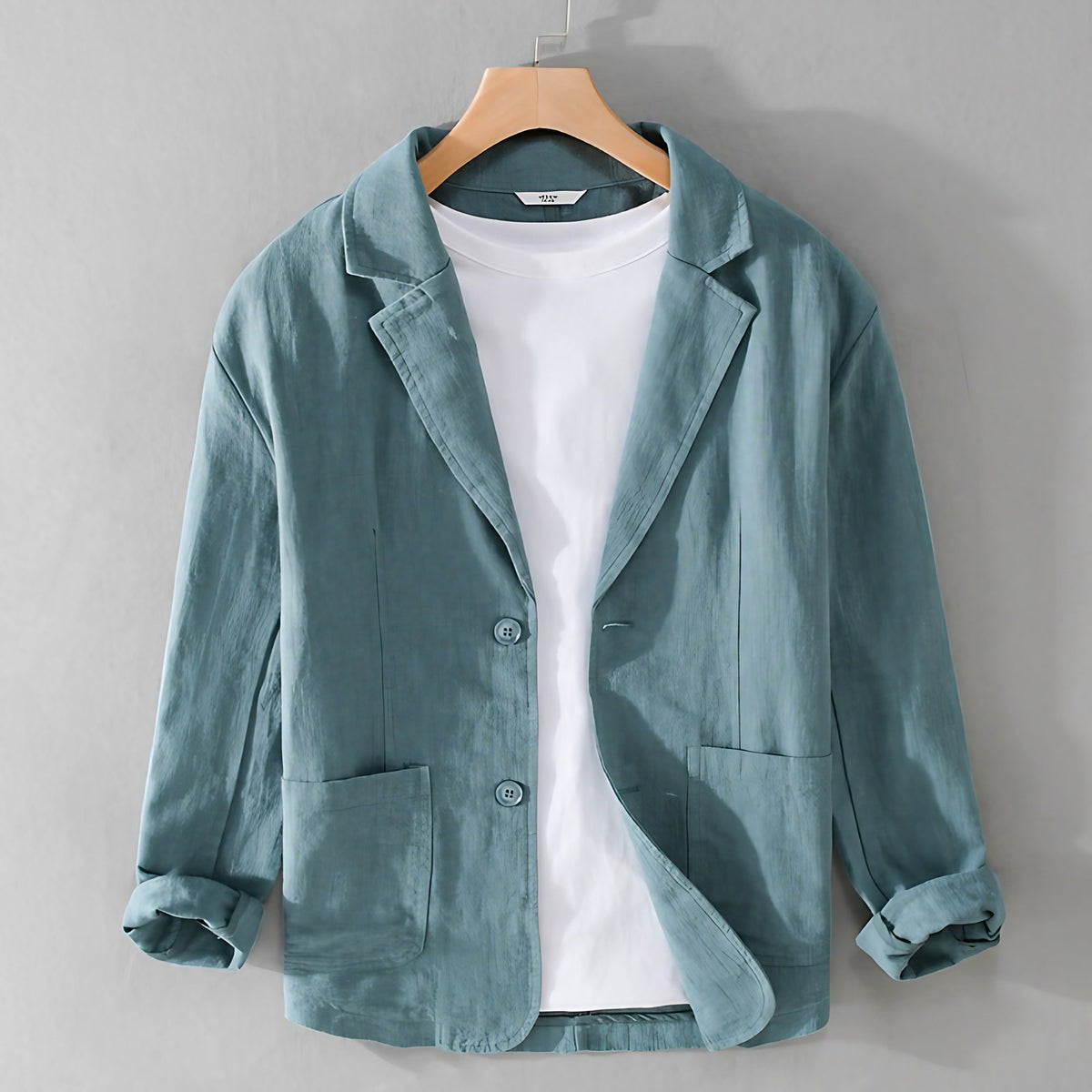 Veste décontractée homme légère, sept coloris, du XS au 2XL, bleu