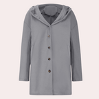 Veste femme épaisse en tweed, cintrée et zippée