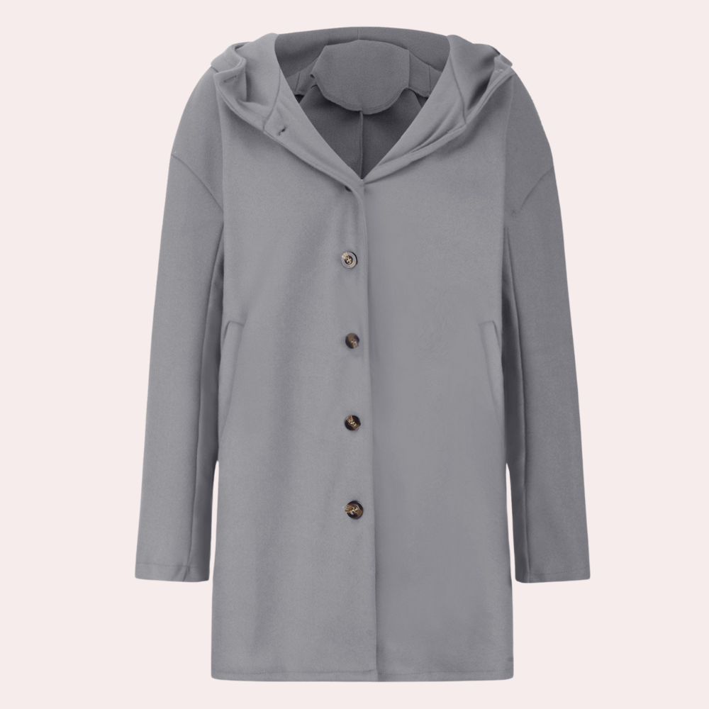 Veste femme épaisse en tweed, cintrée et zippée