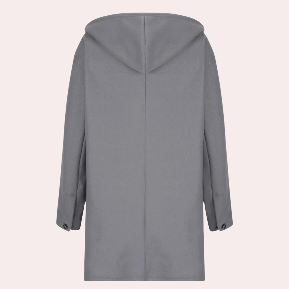 Veste femme épaisse en tweed, cintrée et zippée